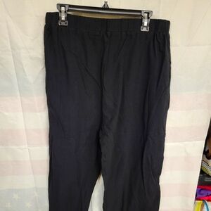 Miss Look Black Front Pocket Pants 2XL